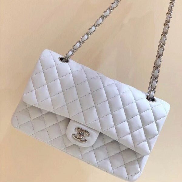 CHANEL WHITE PREMIUM BAG WITH BOX (ch-1126)