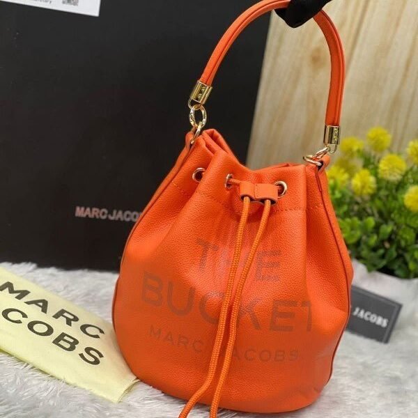MARC JACOBS BUCKET ORANGE PRIMUIM BAG WITH BOX (MJ-1142)