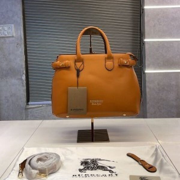 Branded Burbery Banner Print Bag