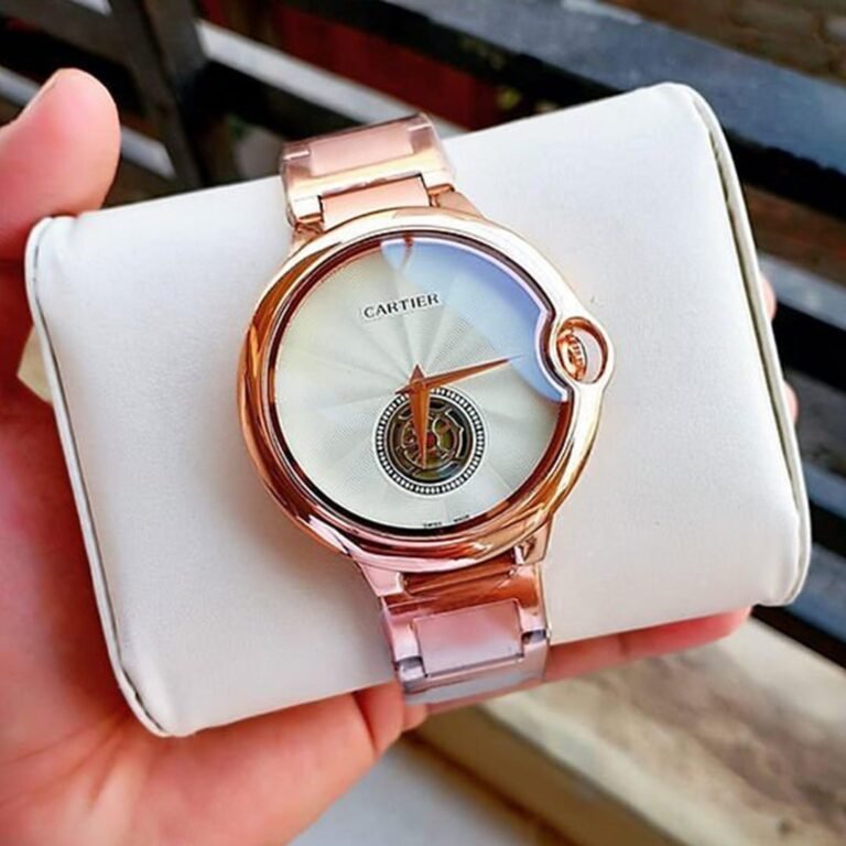 CARTIER ROSEGOLD METAL WATCH FOR MEN