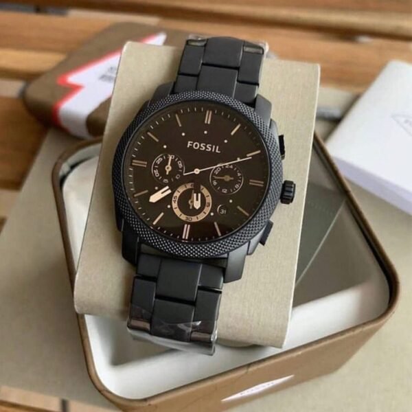 Fossil Fs4682 Metal Black Watch