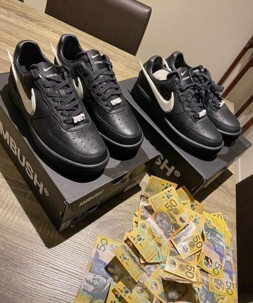 Branded Airforce 1 X Ambush Low Black