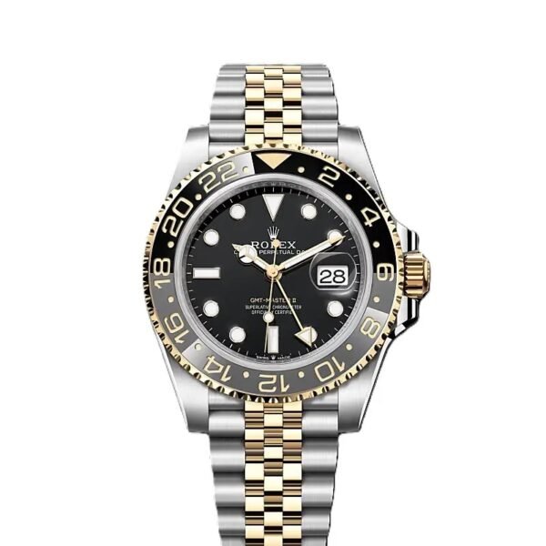 ROLEX GMT MASTER 2 OYSTER STEEL YELLOW GOLD
AUTOMATIC