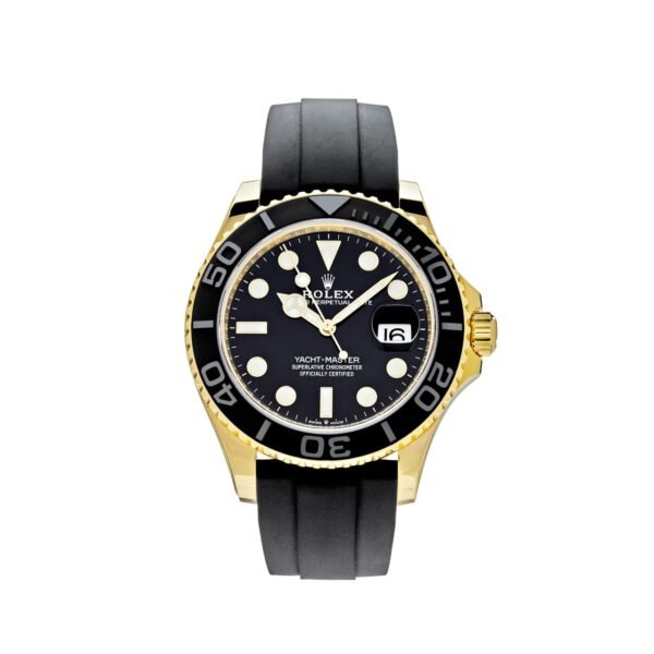 ROLEX YACHT MASTER GOLD AUTOMATIC WATCH