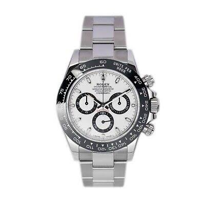 ROLEX DAYTONA PANDA WHITE DIAL AUTOMATIC