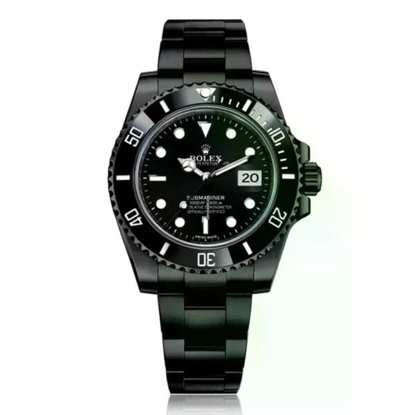 ROLEX SUBMRINE DATE BLACK AUTOMATIC WATCH
