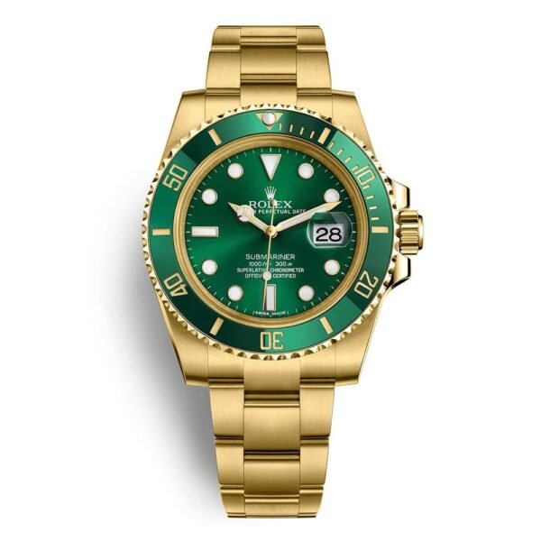 ROLEX SUBMARINE DATE GREEN AUTOMATIC