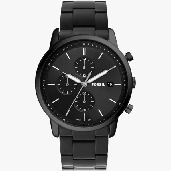 FOSSIL MINIMALIST BLACK METAL WATCH FOR HIM
