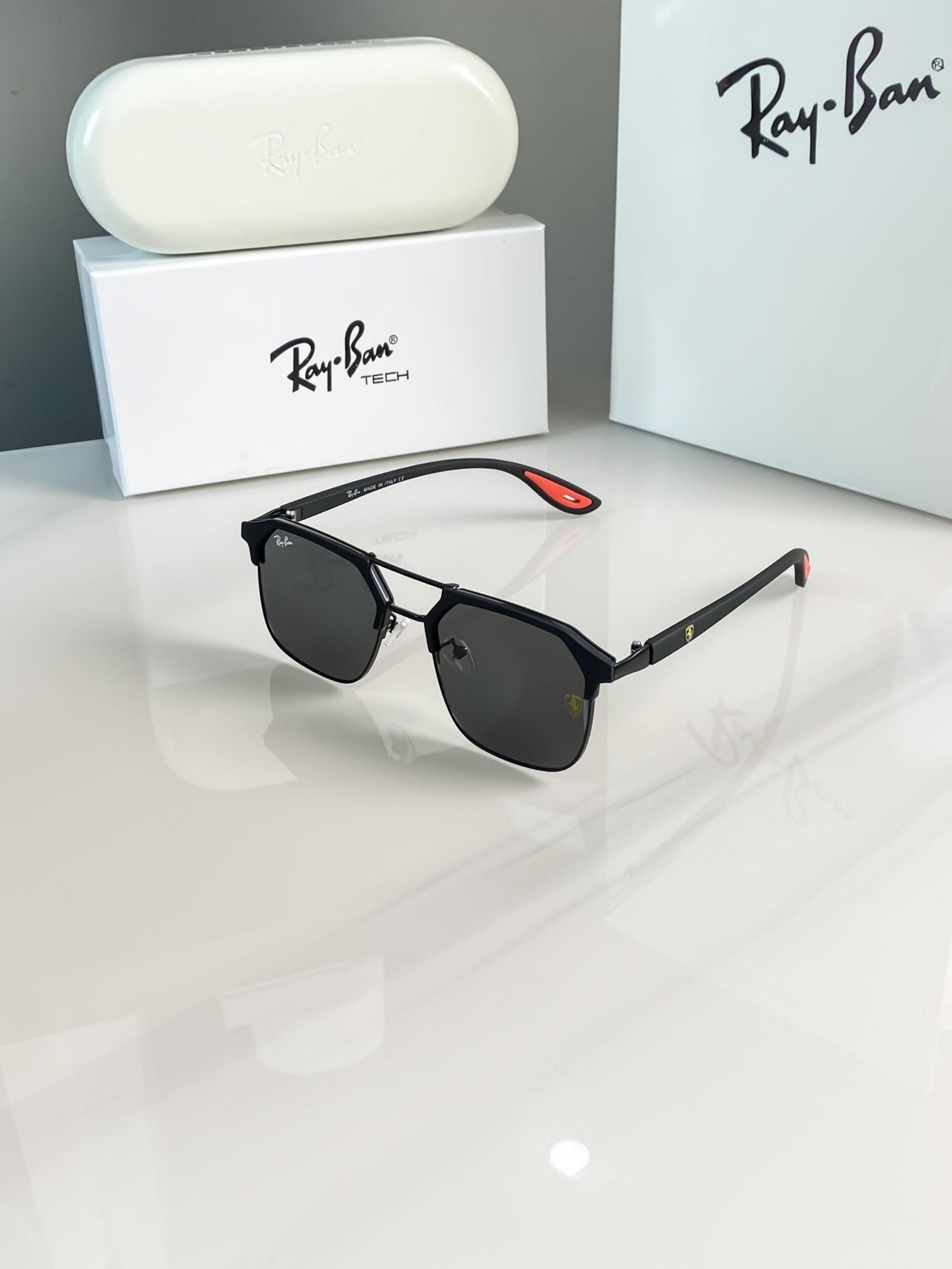 RB LUXURY SHADES #04 FULL BLACK PREMIUM SUNGLASSES