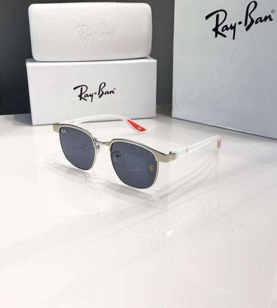 RAYBAN 03 WHITE BLACK