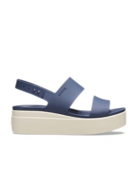 crocs™ BROOKLYN LOW WEDGE NAVY BLUE WOMEN